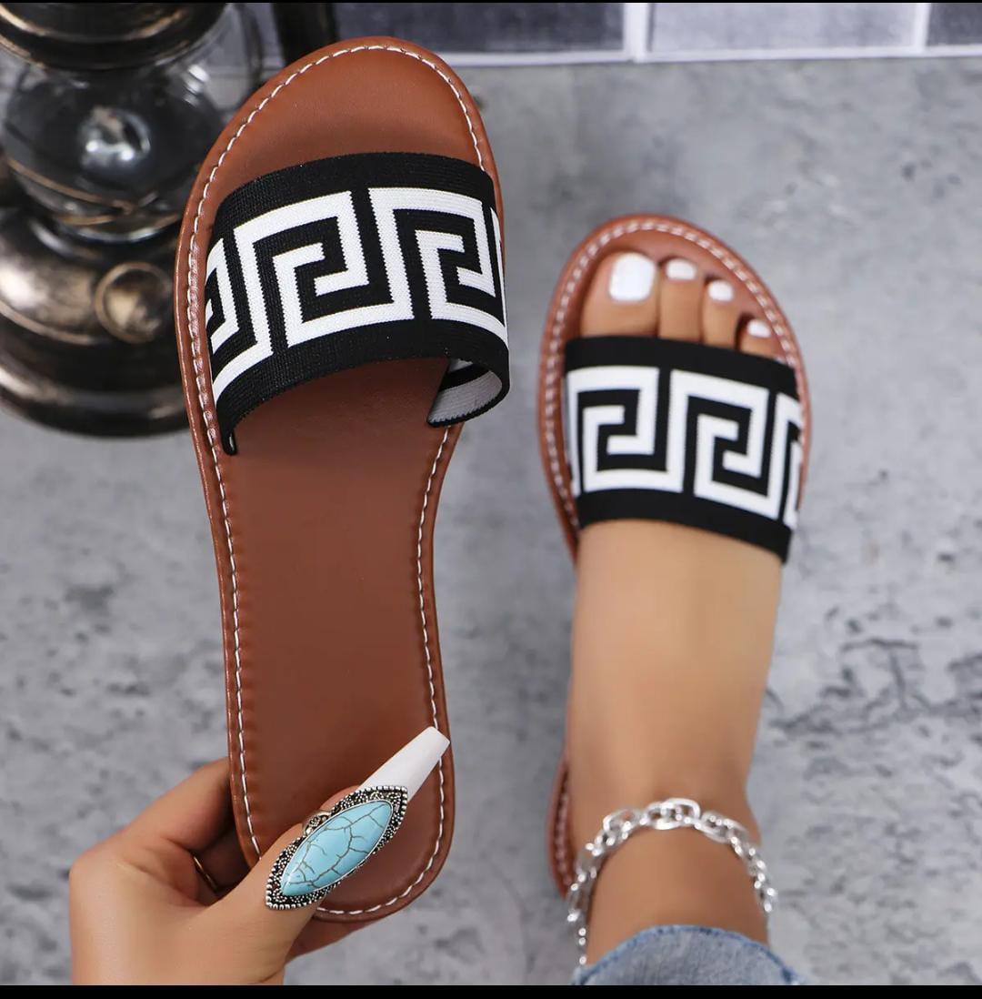 elastic designer sandals Blossom Shoe 