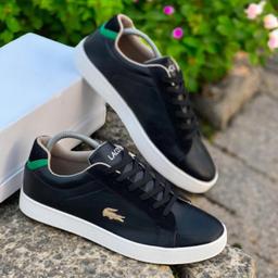 men lacoste leather laced casualsBlossom Shoe 